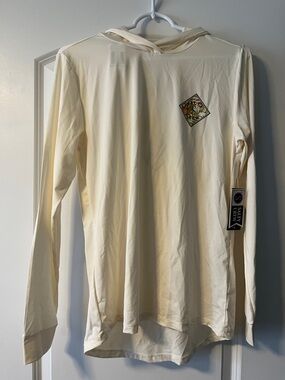 Salty crew Cream Hooded Long-Sleeve sun shirt